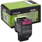 Lexmark 802M Magenta Toner Cartridge Original Lexmark 802M Magenta Toner Cartridge Original