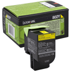 Lexmark 802Y Yellow Toner Cartridge Original Lexmark 802Y Yellow Toner Cartridge Original