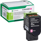 Lexmark C242XM0 Magenta Extra High Capacity Return Program Toner Cartridge Original Lexmark C242XM0 Magenta Extra High Capacity Return Program Toner Cartridge Original