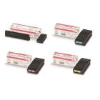 OKI 090061 BK C M Y Original Black Colour Toner Cartridge Multipack