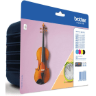 Original Brother LC127XL LC125XL High Capacity Black Colour Ink Cartridge 4 Pack LC127XLVALBP