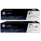 Original HP 126A CE310 CE311 CE313 CE312 Black Colour Toner Cartridge Multipack Original HP 126A CE310 CE311 CE313 CE312 Black Colour Toner Cartridge Multipack