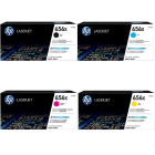 Original HP 656X CF460X 61X 62X 63X High Capacity Black Colour Toner Cartridge 4 pack