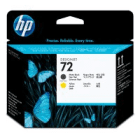 Original HP 72 C9384A Matte Black Yellow Printhead Original HP 72 C9384A Matte Black Yellow Printhead