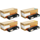 Ricoh 40771 Original Black Colour Toner Cartridge 4 Pack