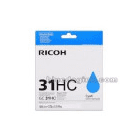 Ricoh GC31HC Cyan Ink Cartridge Original Ricoh GC31HC Cyan Ink Cartridge Original