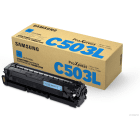 Samsung CLT C503L SU014A Cyan High Capacity Toner Cartridge Original Samsung CLT C503L SU014A Cyan High Capacity Toner Cartridge Original