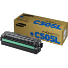 Samsung CLT C505L SU035A Cyan High Capacity Toner Cartridge Original Samsung CLT C505L SU035A Cyan High Capacity Toner Cartridge Original