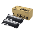 Samsung CLT P404B Original Black Toner Cartridge Twinpack HP SU364A