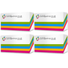 Xerox 106R0373 BK C M Y Compatible Extra High Capacity Black Colour Toner Cartridge 4 Pack
