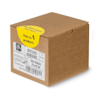 Zebra 800132 002 Original Black Wax Ribbon 57mm x 74m 12 Pack