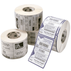 Zebra PolyPro 3000T 3004428 Original Clear Labels 75mm x 35mm 4 Pack 4 x 1760