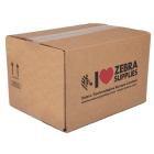 Zebra Z Perform 1000D 880738 025 Original White Labels 76mm x 25mm 6 Pack 6 x 5180 Labels