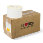 Zebra Z Perform 1000T 880026 050 Original White Labels 102mm x 51mm 4 Pack 4 x 2740 Labels