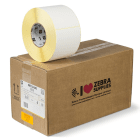 Zebra Z Select 2000T 880134 203 Original White Labels 102mm x 203mm 4 Pack 4 x 726 Labels
